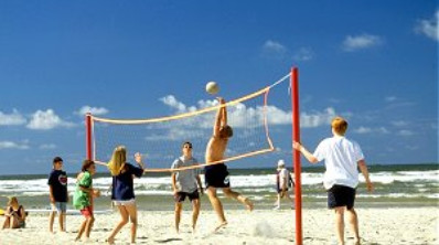 Beach volleyball Denia
