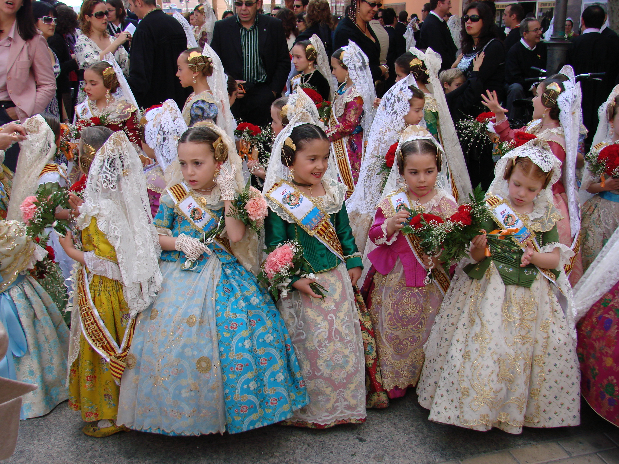 die kleinen Falleras in Denia