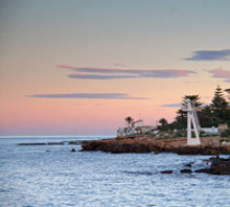 The coastline of Denia