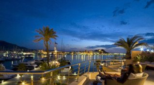 View on Denia from the Marina