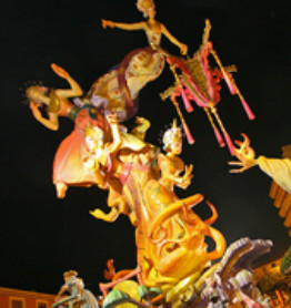 Fallas in Denia