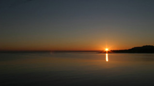 Coucher de soleil à Denia