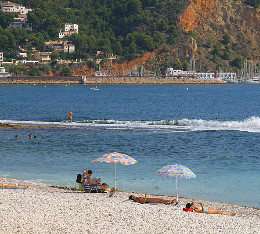 Strand am Montgo di Bong Javea