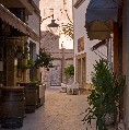 Straat in de oude stad van Javea