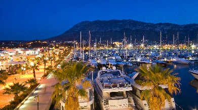 The harbour of Denia