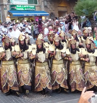 Moros y cristianos en Javea